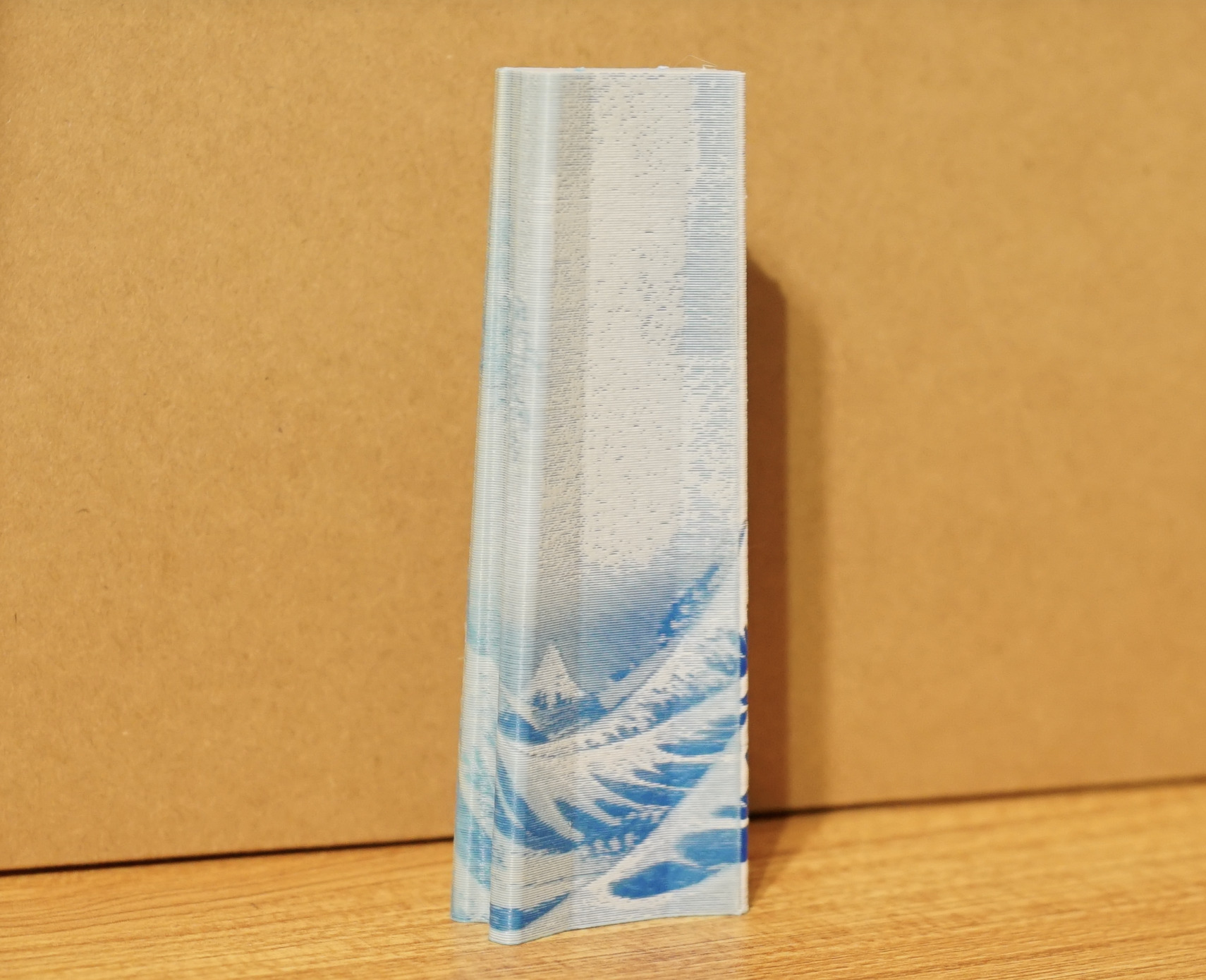 Prime Tower Image Printing (The Great Wave off Kanagawa)